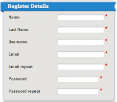 Fields registration form Add custom