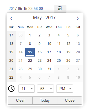 Date and time Calendar Forums Crosstec